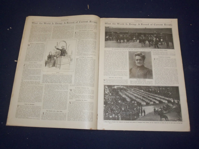 1909 NOVEMBER 27 COLLIER'S MAGAZINE - FICTION NUMBER FOR DECEMBER - ST 6689
