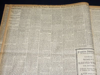 1920 AUGUST 8 NEW YORK TIMES - COX STANDS SQUARELY FOR LEAGUE - NT 8545