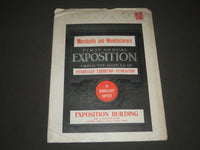 1905 MERCHANTS AND MANUFACTURERS EXPOSITION PROGRAM & ENVELOPE - J 2375