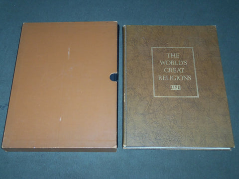 1957 THE WORLD'S GREAT RELIGIONS BOOK LOT OF 2 - GREAT PRINTS - I 1591
