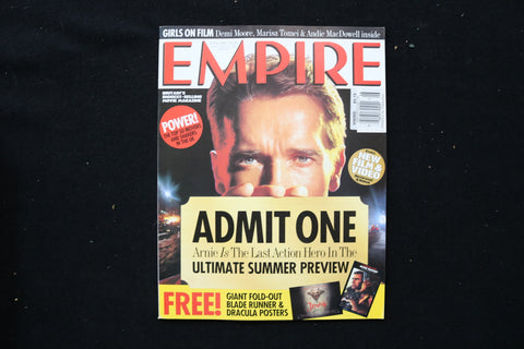 1993 JUNE EMPIRE MAGAZINE - ARNOLD SCHWARZENEGGER COVER - E 24132