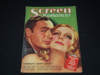 1937 OCTOBER SCREEN ROMANCES MAGAZINE - GRETA GARBO & CHARLES BOYER - E 16335
