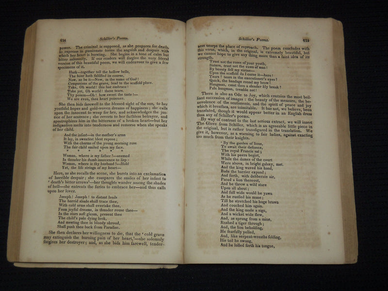 1821 THE LITERARY AND SCIENTIFIC REPOSITORY & CRITICAL REVIEW VOLUME 3 - J 9555