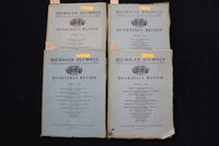 1935-1937 MICHIGAN ALUMNUS QUARTERLY REVIEW MAGAZINE - LOT OF 4 - O 3430