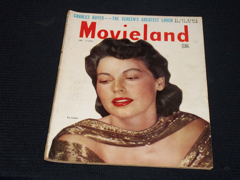 1948 JUNE MOVIELAND MAGAZINE - AVA GARDNER COVER - E 15566