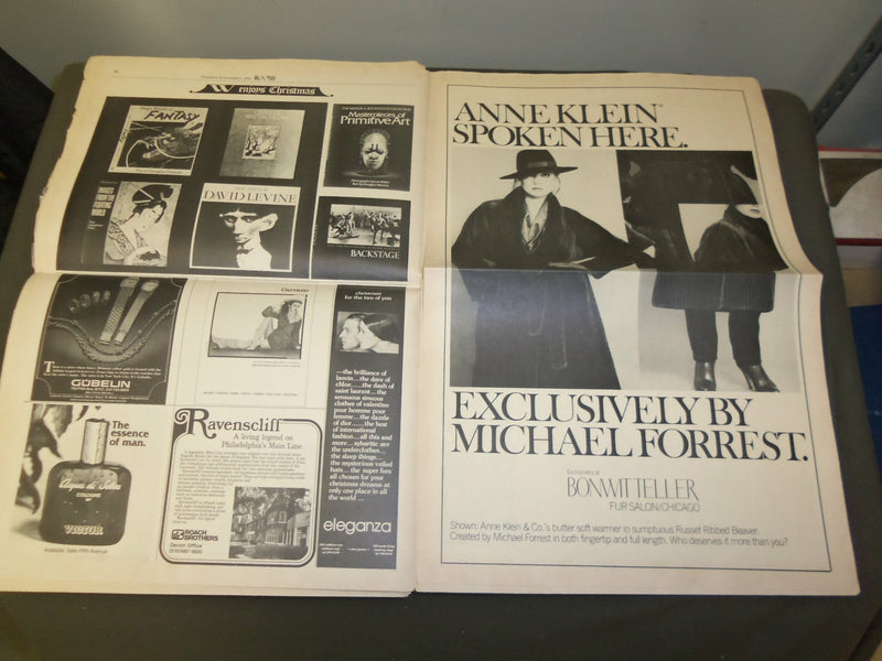 1978 NOVEMBER 24-DECEMBER 1 W MAGAZINE - GREAT STORIES, PHOTOS & ADS - NP 3347