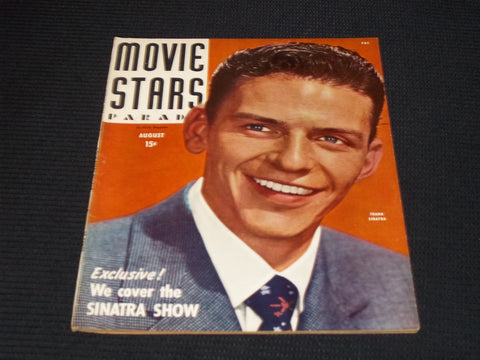 1944 AUGUST MOVIE STARS PARADE MAGAZINE - FRANK SINATRA COVER - E 15839