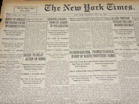 1920 MAY 22 NEW YORK TIMES - GONZALEZ FACTOR IN CARRANZA FALL - NT 8686
