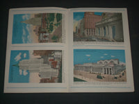 1940'S NEW YORK THE WONDER CITY VIEW BOOK - ILLUSTRATED IN COLORS - J 3950