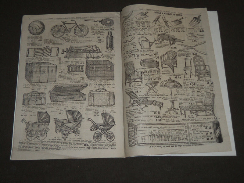 1920'S MARCH 17 A LA PLACE CLICHY NOUVEAUTE D ETE FRENCH CATALOGUE - FR 1066