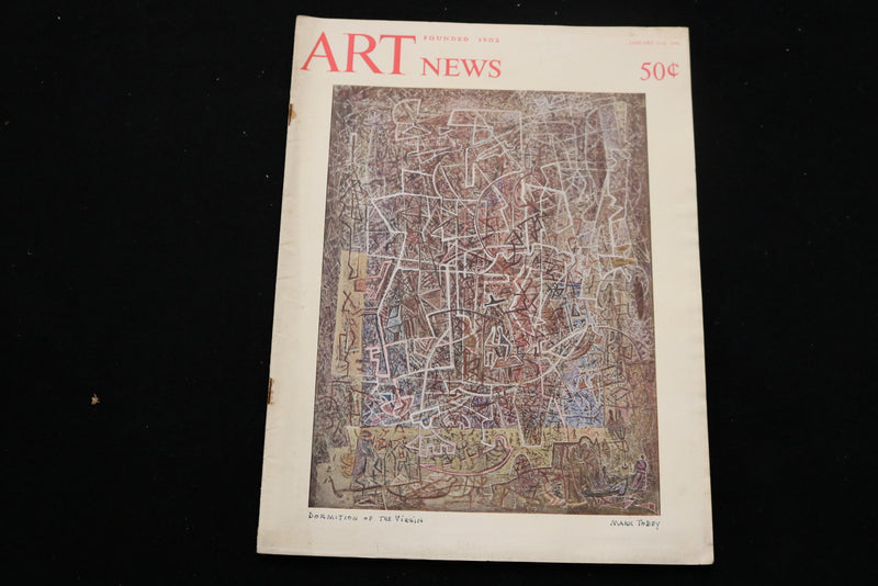 1946 JANUARY 1-14 ART NEWS MAGAZINE - DORMITION OF THE VIRGIN COVER - SP 5423B