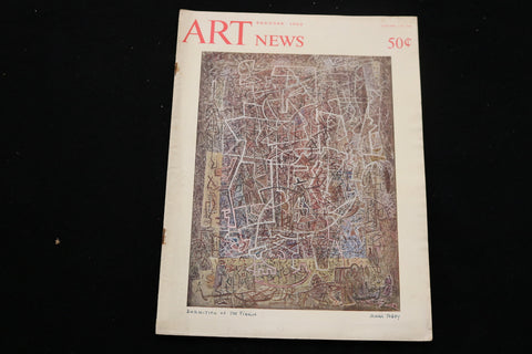 1946 JANUARY 1-14 ART NEWS MAGAZINE - DORMITION OF THE VIRGIN COVER - SP 5423B