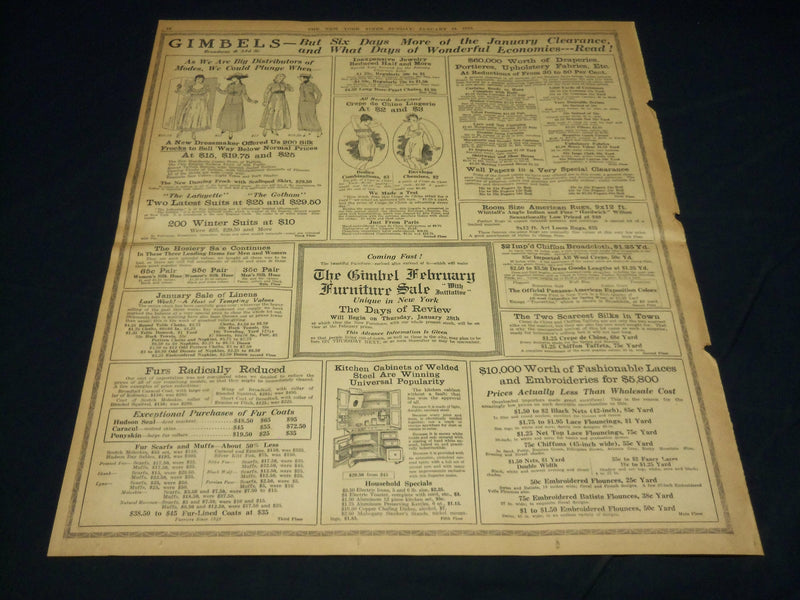 1915 JANUARY 24 NEW YORK TIMES - THAW'S TRIP HALTED BY BOSTON CROWDS - NT 7831