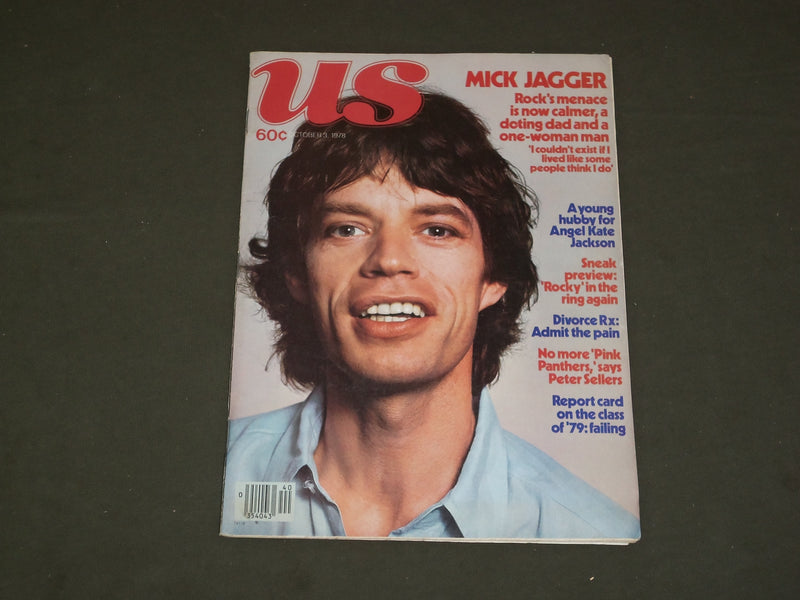 1978 OCTOBER 3 US MAGAZINE - MICK JAGGER COVER - B 3842