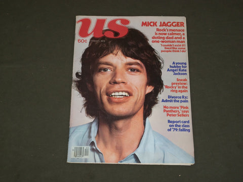 1978 OCTOBER 3 US MAGAZINE - MICK JAGGER COVER - B 3842