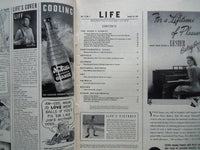 1941 AUGUST 18 LIFE MAGAZINE - U.S. MARINE IN BERMUDA - L 248