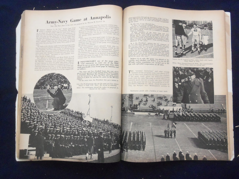 1945 DECEMBER 1 ARMY-NAVY FOOTBALL PROGRAM-MUNICIPAL STADIUM PHILADELPHIA- K 116