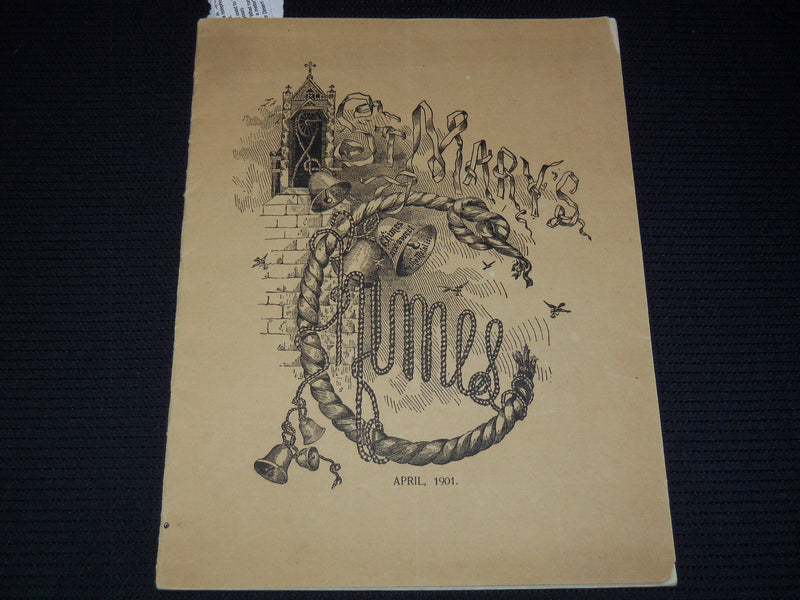 1901 APRIL ST. MARY'S CHIMES MAGAZINE - NORTRE DAME - J 7938