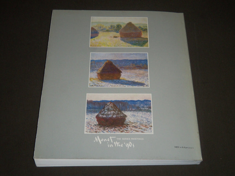 1990 MONET IN THE 90'S BY PAUL HAYES TUCKER SOFTCOVER BOOK - I 962