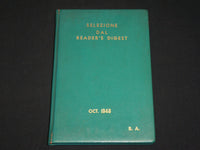 1948 OCT SELEZIONE DAL READER'S DIGEST ITALIAN MAGAZINE - HARD BOUND - KD 6401