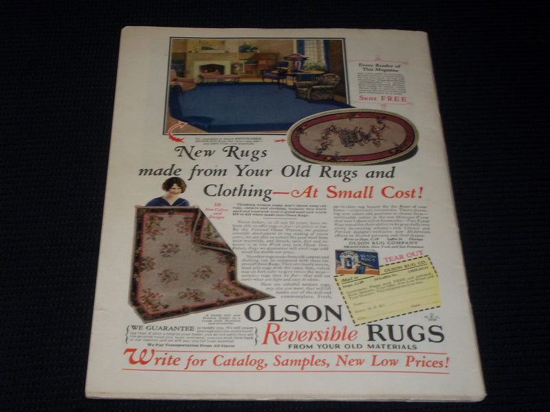 1929 MARCH PEOPLE'S HOME JOURNAL MAGAZINE NICE FRONT COVER & FASHION - E 3761