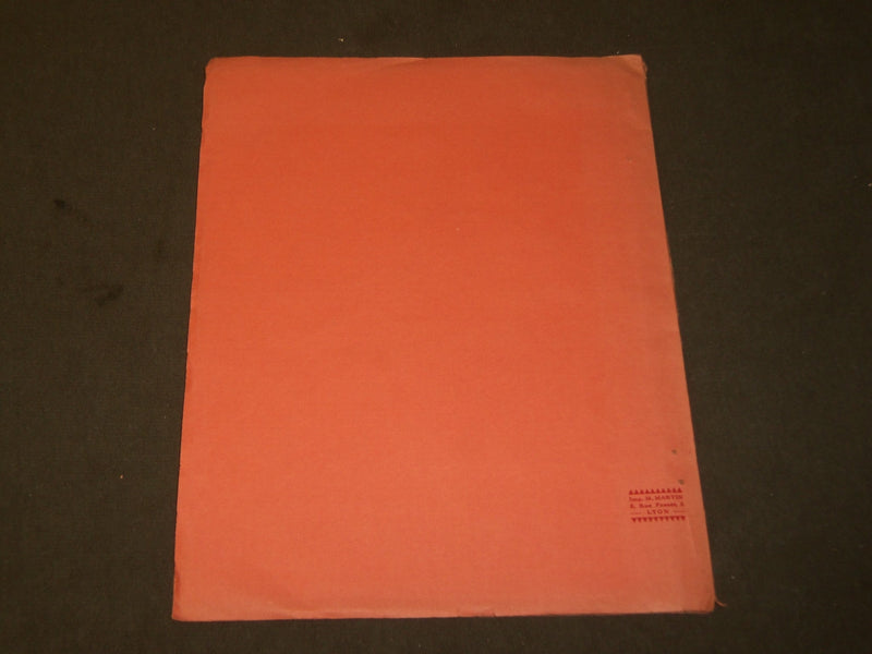 1900'S L'EMAILLERIE MODERNE THIVOLET FRENCH CATALOG - FURNITURE - J 3706