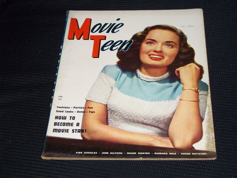 1949 FEBRUARY MOVIE TEEN MAGAZINE - ANN BLYTH FRONT COVER - E 15022
