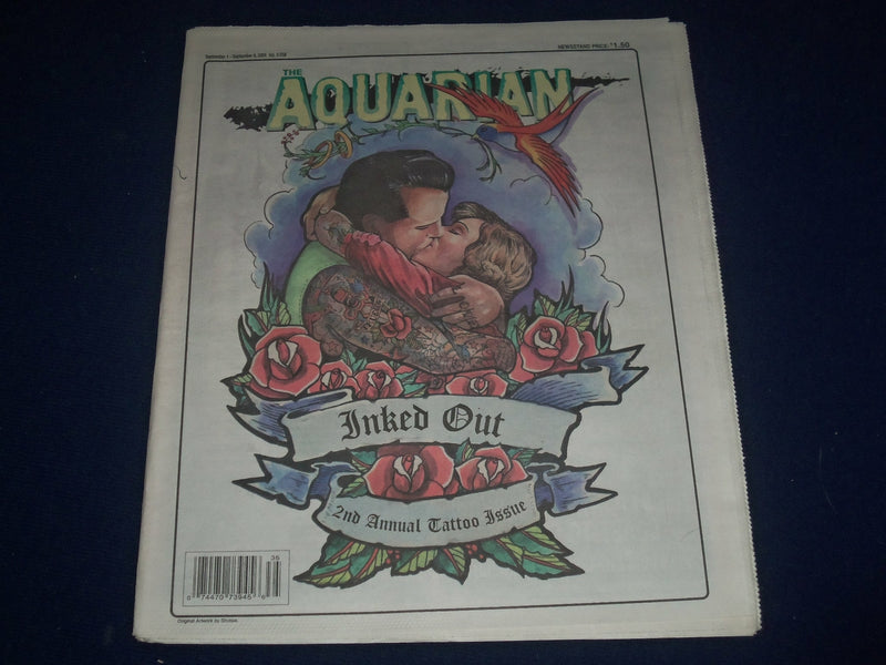 2004 SEPTEMBER 1-8 AQUARIAN WEEKLY NEWSPAPER - INKED OUT - TATTOO ISSUE - J 1077
