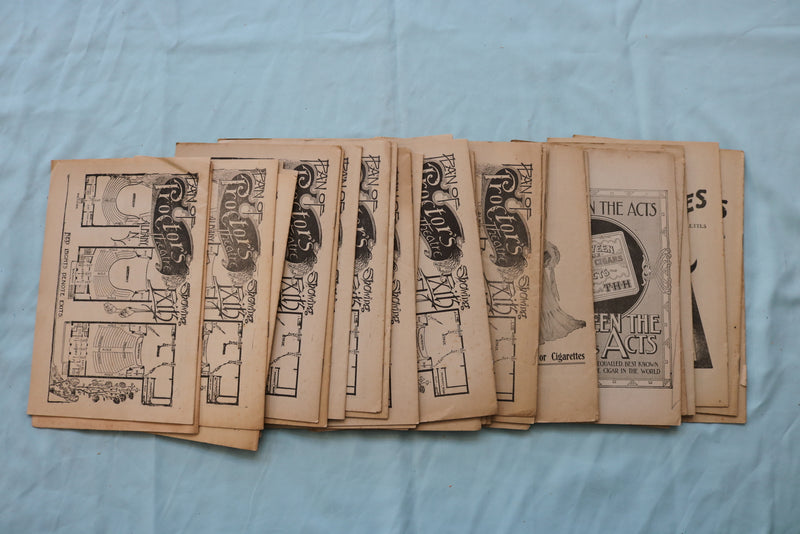 1904-1907 PROCTOR'S ALBANY THEATRE PROGRAMS - LOT OF 37 - O 3721