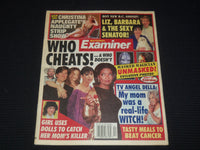 1998 NOVEMBER 3 NATIONAL EXAMINER MAGAZINE - WHITNEY OPRAH COVER - E 15914