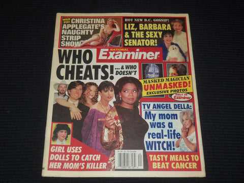 1998 NOVEMBER 3 NATIONAL EXAMINER MAGAZINE - WHITNEY OPRAH COVER - E 15914