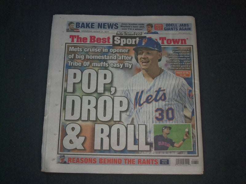 2019 AUGUST 21 NEW YORK POST NEWSPAPER - MEET THE METHS - DOTEL & CASTILLO DRUGS