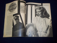 1944 FEBRUARY MOVIE STORY MAGAZINE - GINGER ROGERS - ROBERT RYAN - SP 4434