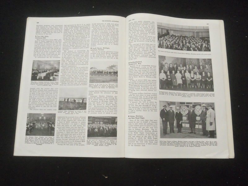 1934 MAY THE KIWANIS MAGAZINE - TORONTO CONVENTION JUNE 10-14, 1934 - SP 6311V
