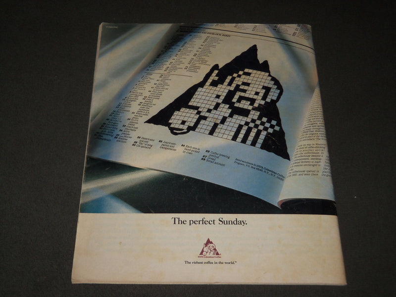 1991 JANUARY 27 NEW YORK TIMES MAGAZINE SECTION - DICK CHENEY COVER - J 3141