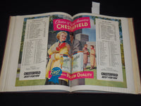 1953-1954 HARVARD A. A. NEWS BOUND VOLUME - 8 FOOTBALL PROGRAMS - KD 6359A