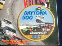1994 FEB 20 36TH DAYTONA 500 RACING PROGRAM W/PATCH - GREAT PHOTOS - SP 3744G