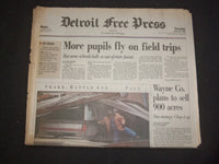 1996 MAR 26 DETROIT FREE PRESS NEWSPAPER - WAYNE CO. TO SELL 900 ACRES - NP 7631