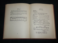 1926 HARMONIC EAR TRAINING AND THEORY HARDCOVER BOOK BY BLANCHE MATHEWS- KD 6951