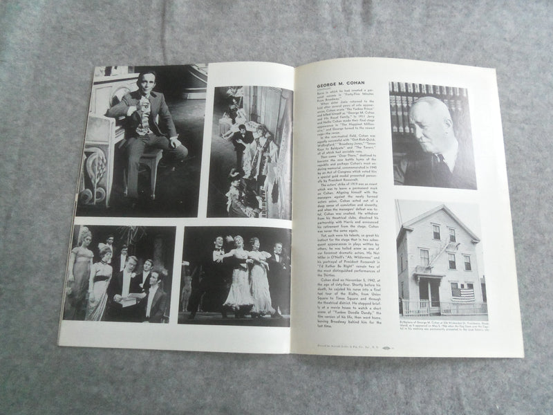 1968 GEORGE M! BROADWAY PROGRAM - JOEL GREY - JOE LAYTON - J 7647