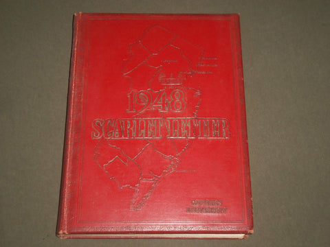 1948 SCARLET LETTER RUTGERS UNIVERSITY YEARBOOK - NEW BRUNSWICK NJ - YB 1316