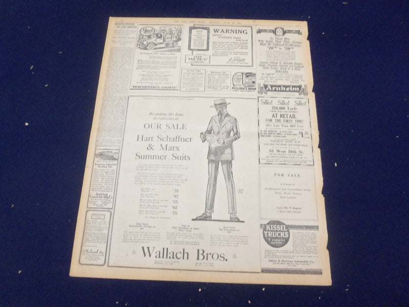 1920 JUNE 14 NEW YORK TIMES - HARDING VICTORY LEAVES SORE SPOTS - NT 9114