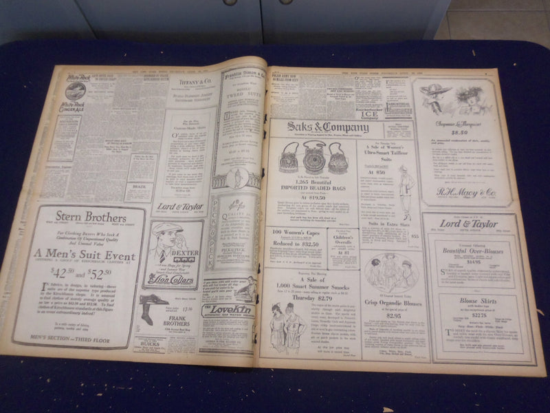 1920 APRIL 29 NEW YORK TIMES - WOOD'S LEAD IN NEW JERSEY IS 612 - NT 8290