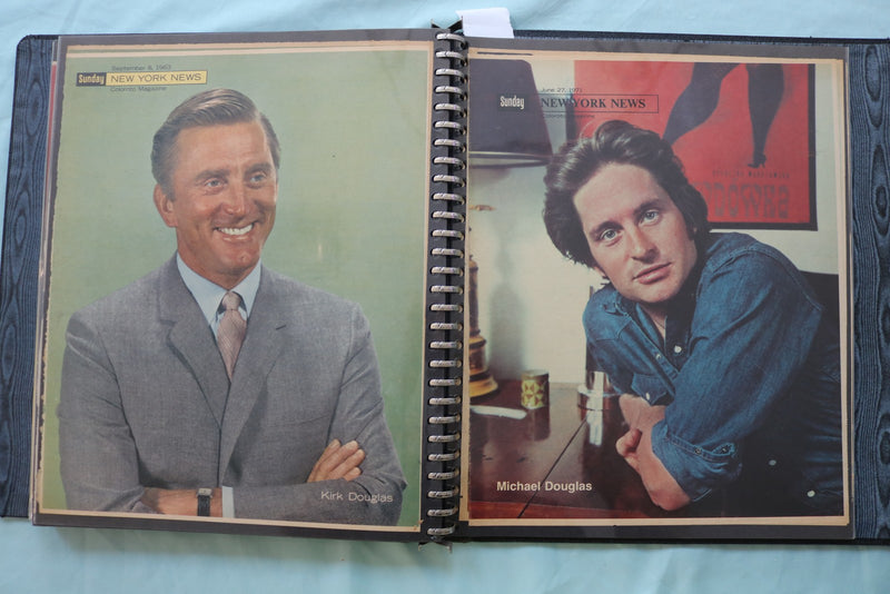 MOVIE STAR SCRAPBOOK - BING CROSBY - JOE DIMAGGIO - #43