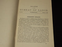 1906 MARCH BULLETIN OF THE BUREAU OF LABOR REPORT NO. 63 - K 39