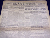 1936 DEC 6 NEW YORK TIMES - KING HELD CERTAIN TO QUIT TOMORROW - NT 2079