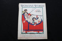1928 DECEMBER WOMAN'S WORLD MAGAZINE - CHRISTMAS ISSUE COVER - E 10367