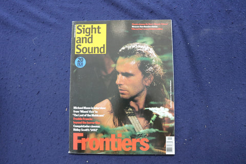 1992 NOVEMBER SIGHT AND SOUND MAGAZINE - DANIEL DAY-LEWIS COVER - E 17611