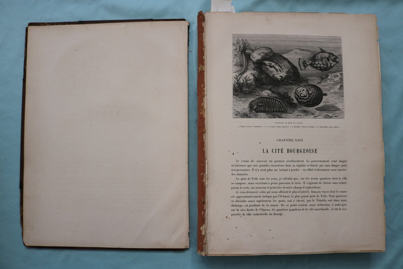 1870 LE JAPON ILLUSTRE HARDCOVER BOOK BY AIME HUMBERT - VOLUME 2 - KD 9709