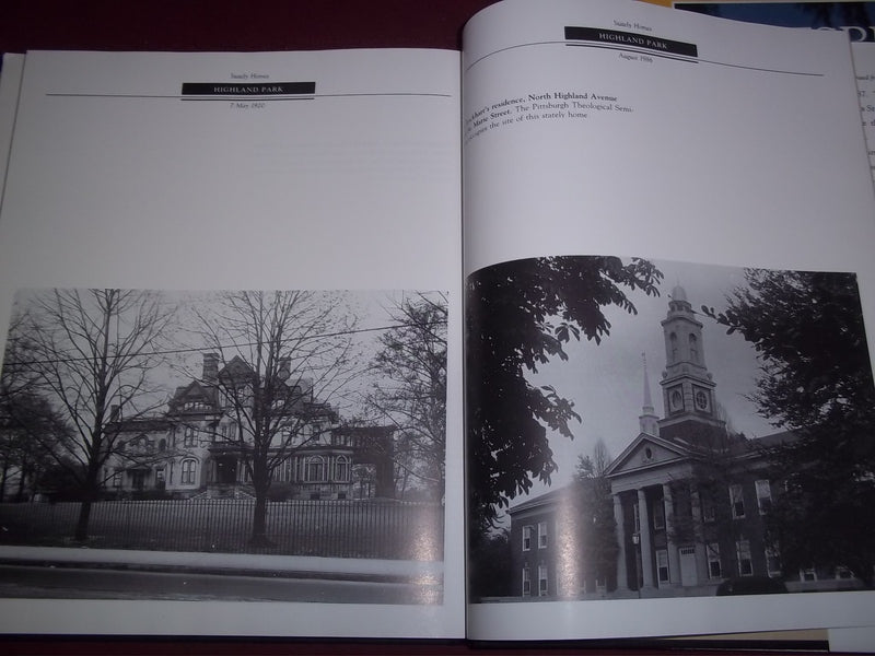 1990 PITTSBURGH BOOK LOT OF 2 DIFFERENT - AMERICAN CITY & THEN AND NOW - KD 794O